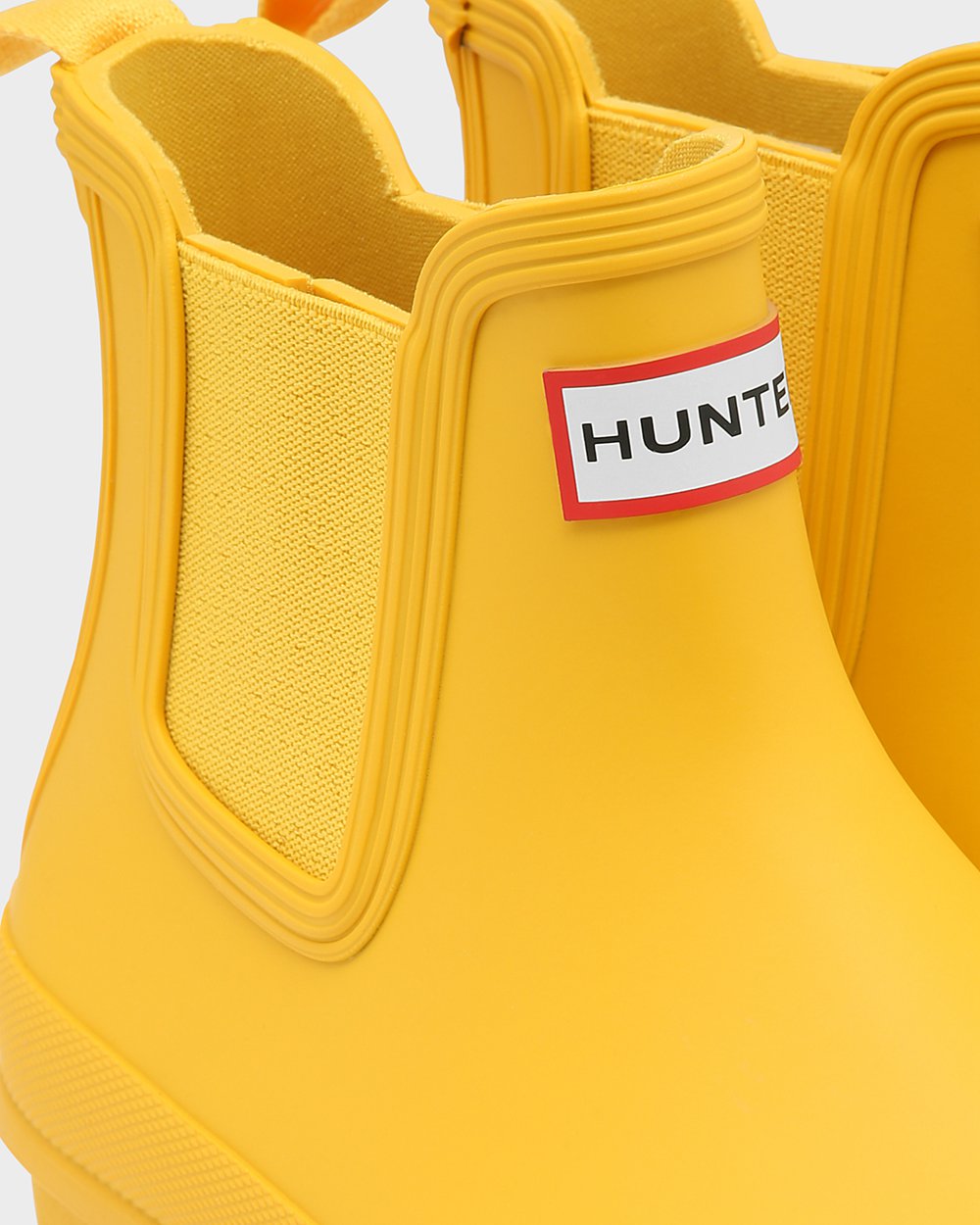 Womens Chelsea Boots - Hunter Original (65NAPRBQW) - Yellow